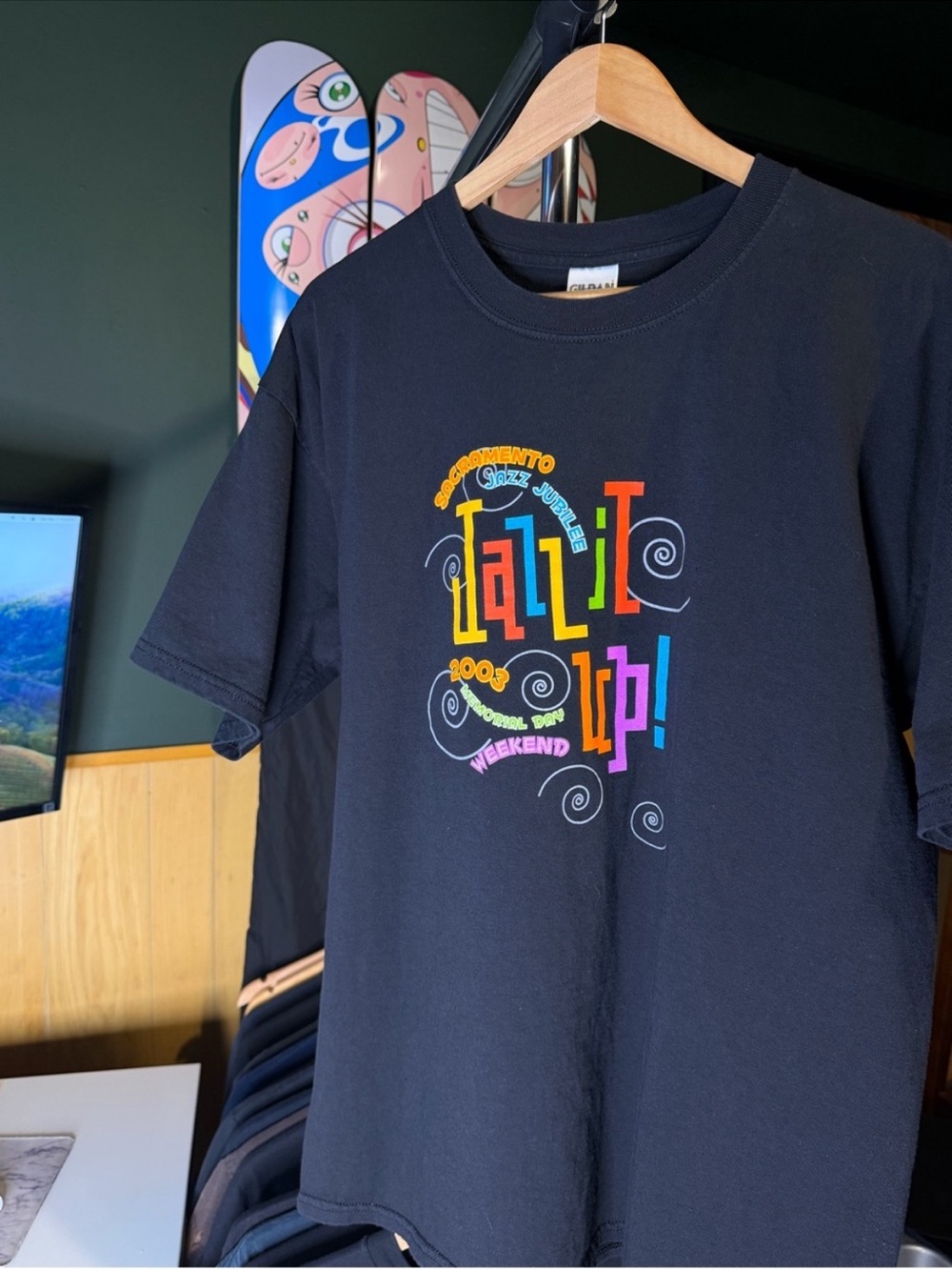 Sacramento Jazz Jubilee Jazz it Up 2003 Memorial Day Weekend Graphic Tee